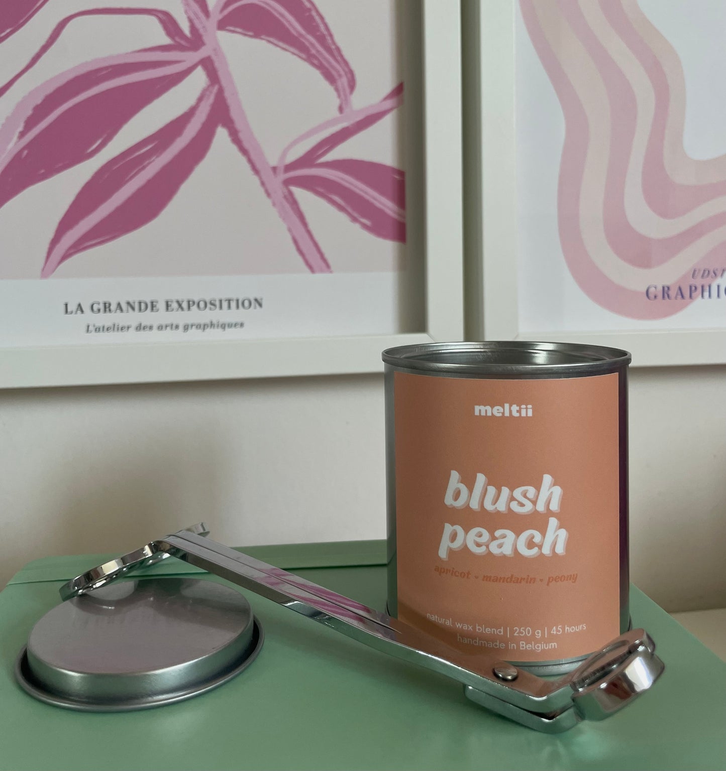 Blush Peach Scented Candle