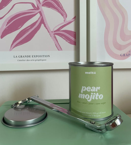 Pear Mojito Scented Candle