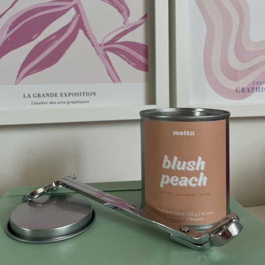 Blush Peach Scented Candle